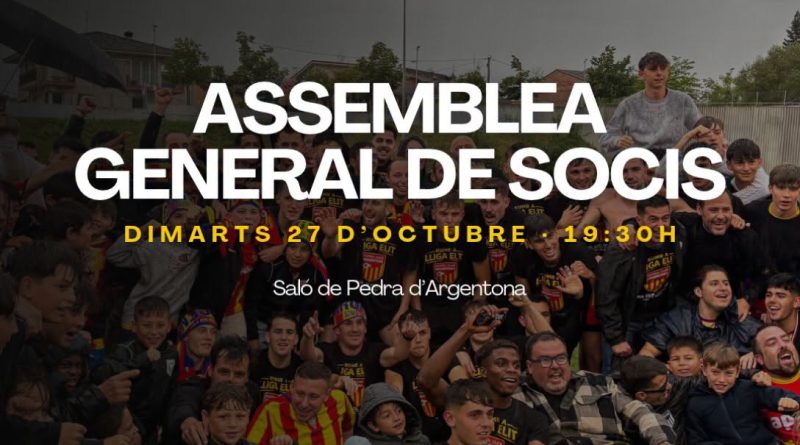 Assemblea General de Socis